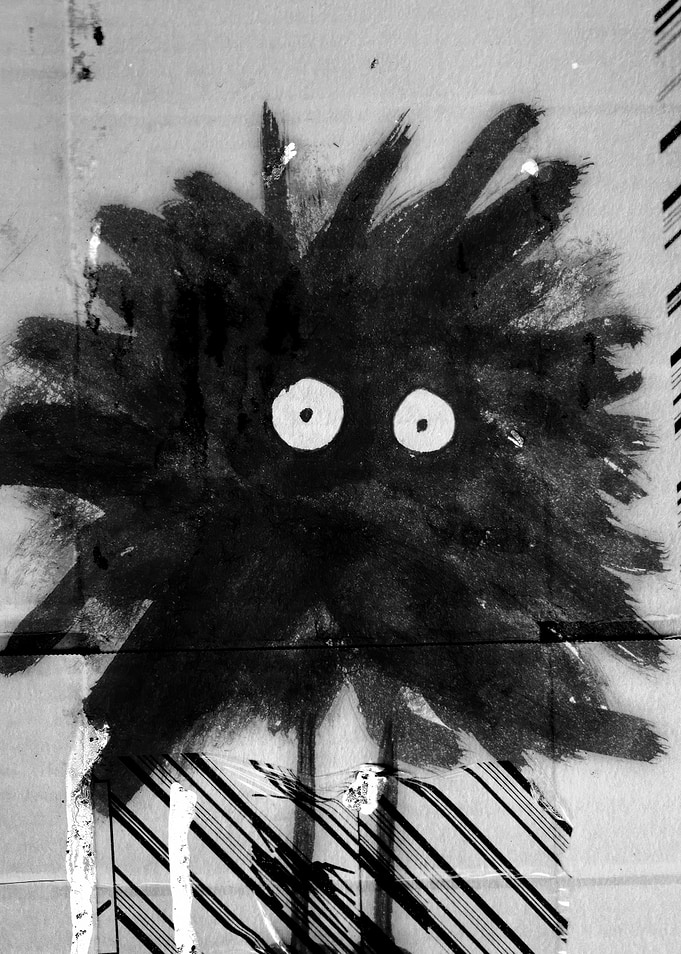 Cute Monster with Big Eyes