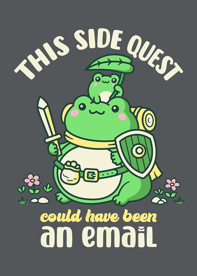 Cute Frogs on a Side Quest