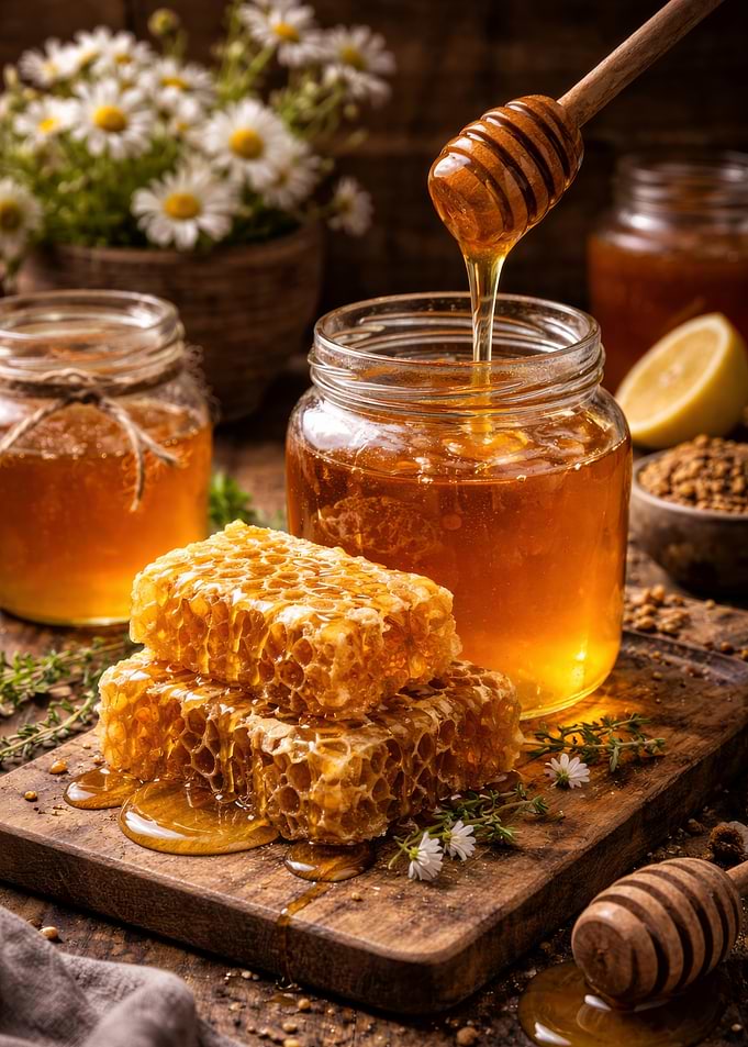 Honey and Honeycomb