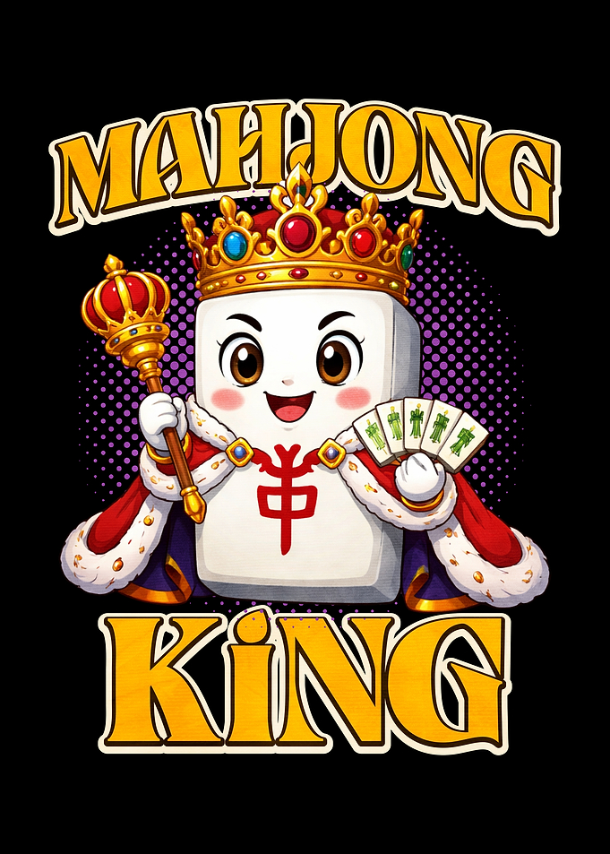 Mahjong King Cartoon