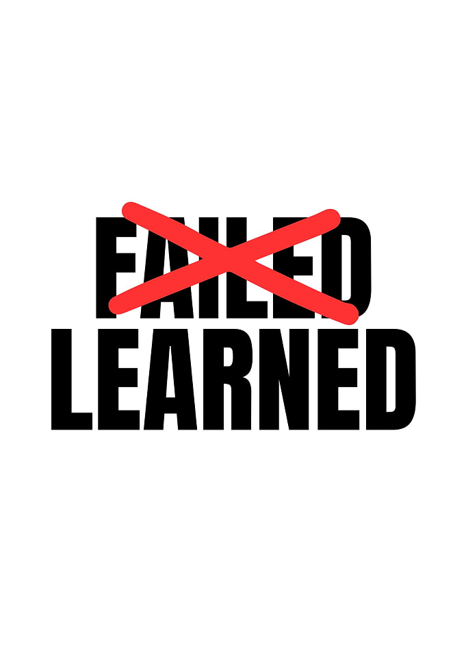 Failed Learned Text Art