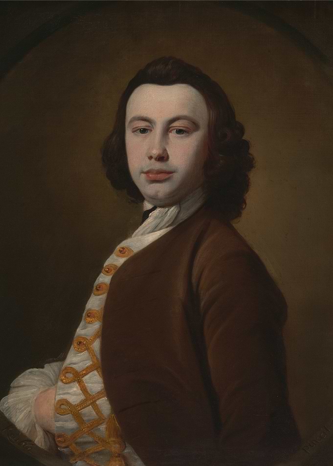 Portrait of a Young Man in 18th Century Attire