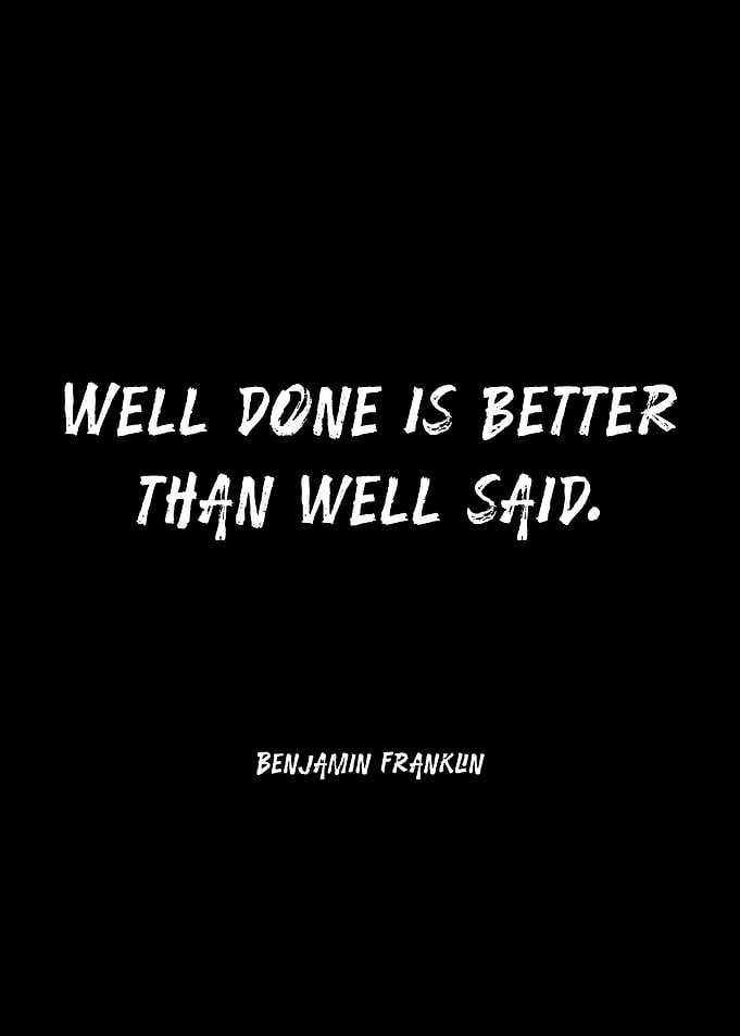 Benjamin Franklin Quote