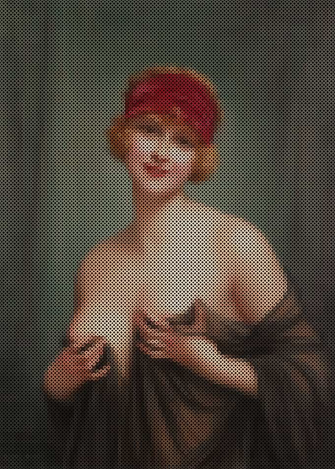 Jeune Femme En Deshabille