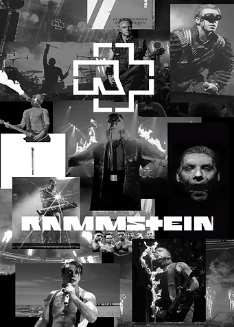 Rammstein Band Collage