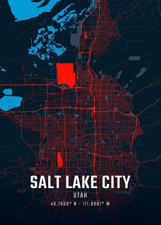 Salt Lake City Map