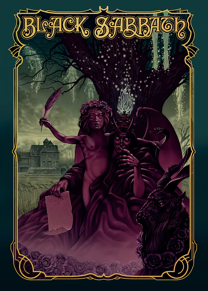 Black Sabbath Album Art