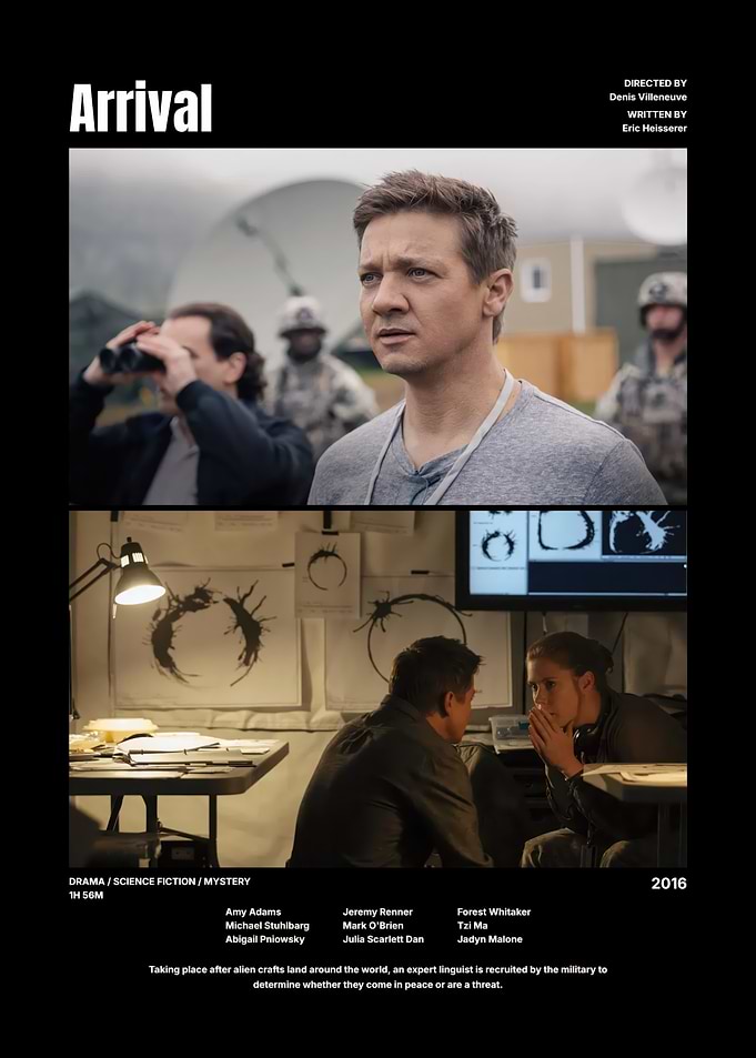Arrival Movie Poster