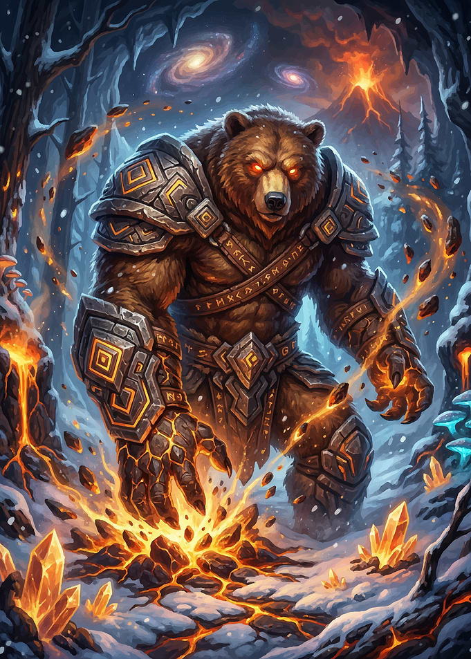 Armored Bear Warrior