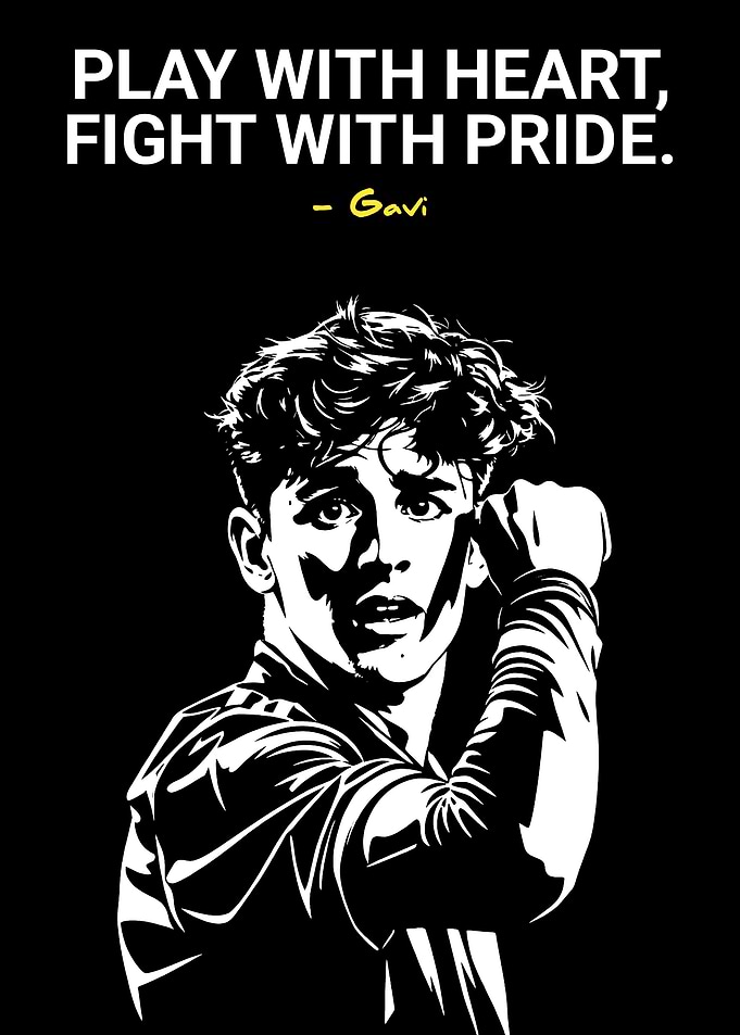 Gavi Play with Heart Fight with Pride