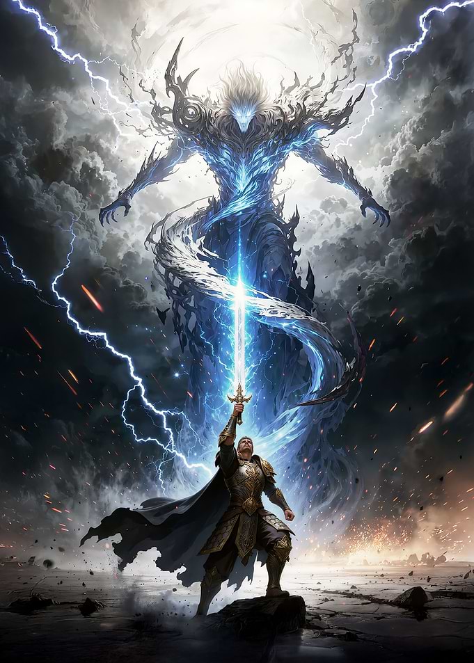 Knight vs. Cosmic Being