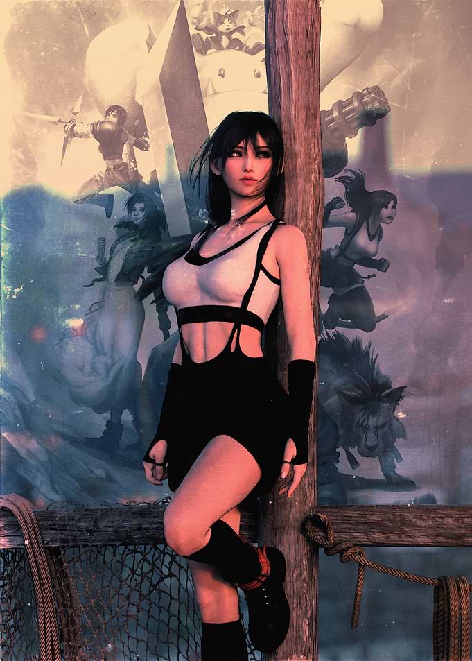 Final Fantasy Game Poster