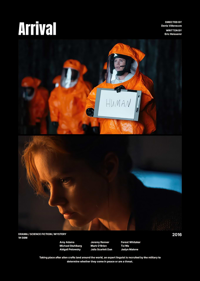 Arrival Movie Poster