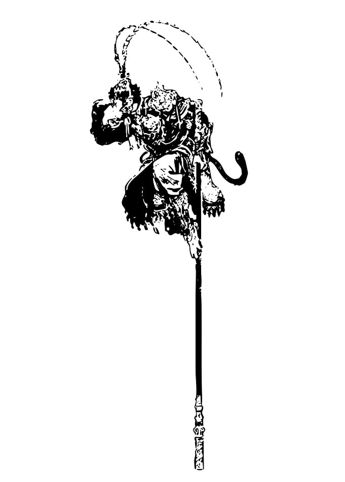 Monkey King with Staff