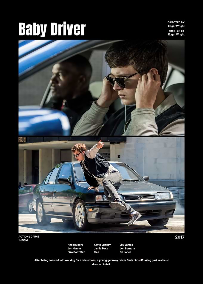 Baby Driver Movie Poster