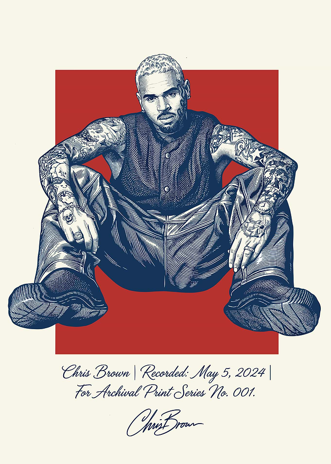 Chris Brown Archival Print