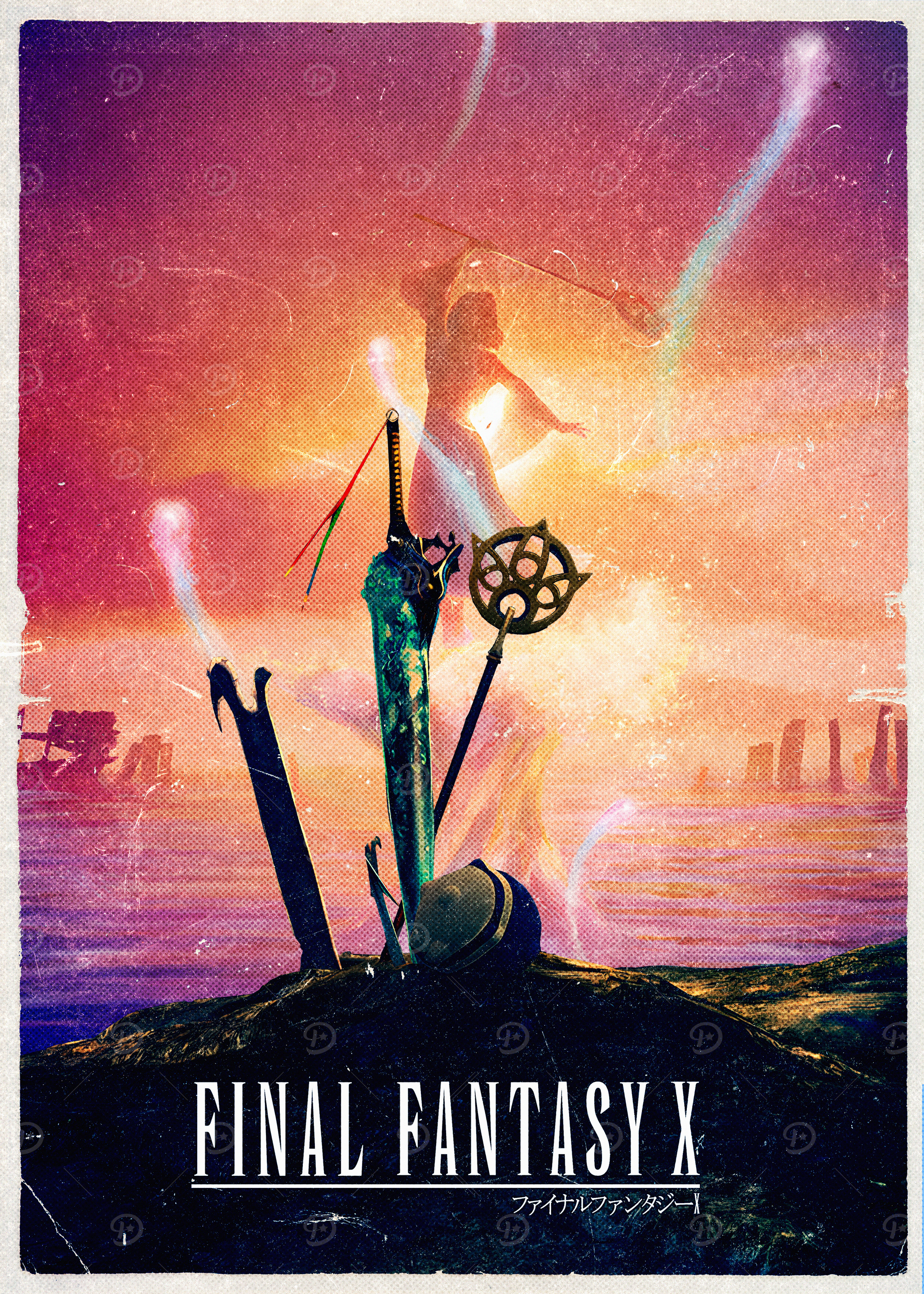 Final fantasy x Posters Online - Shop Unique Metal Prints