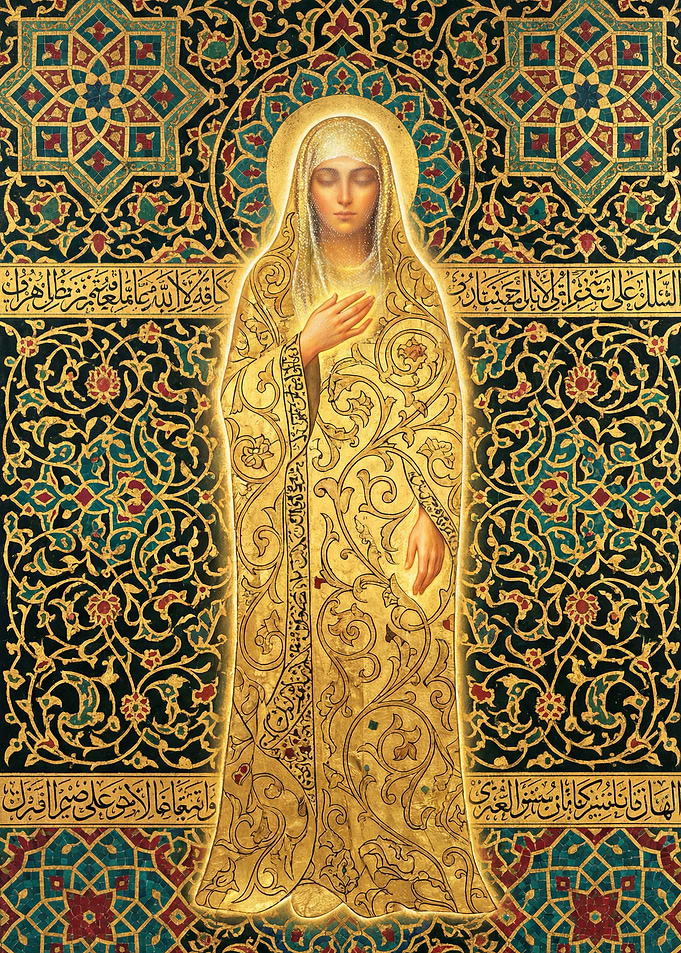 Fatima Al-Zahra in the Garden of Light