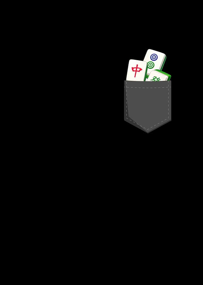 Mahjong Tiles in a Pocket