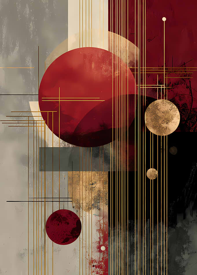 Abstract Geometric Circles and Lines