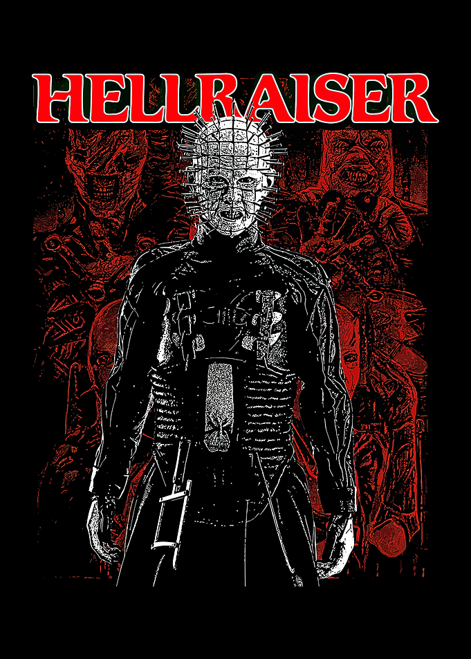 Hellraiser Pinhead and Cenobites Poster
