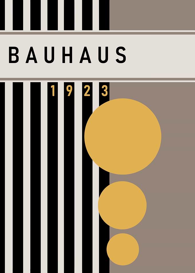 Bauhaus 1923 Poster