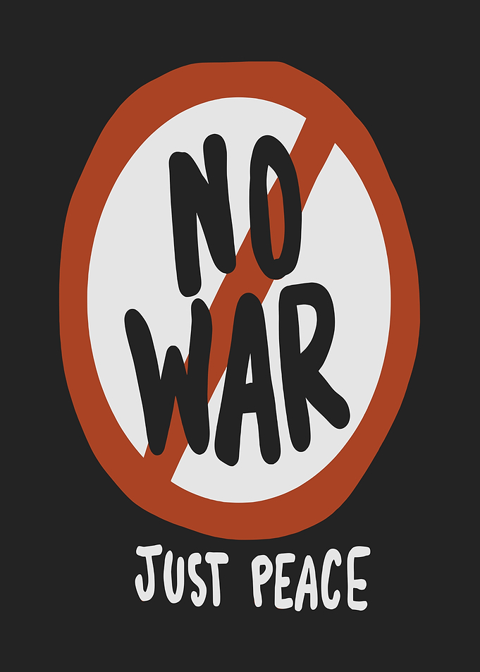No War Just Peace Symbol