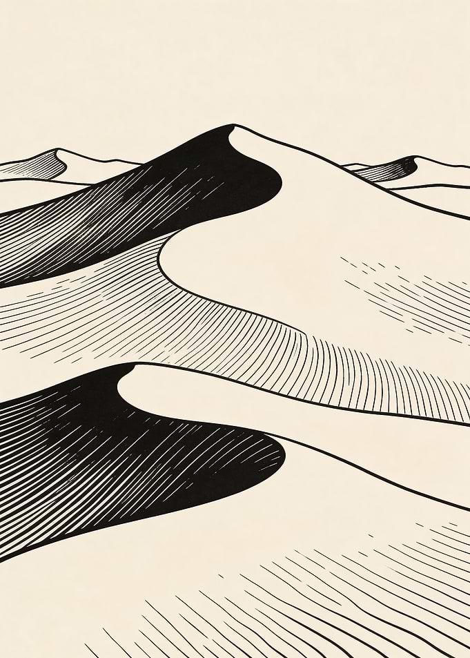 Desert Dunes Landscape