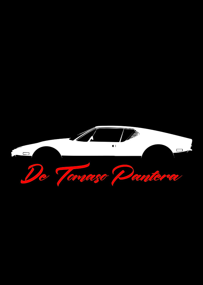 De Tomaso Pantera Silhouette