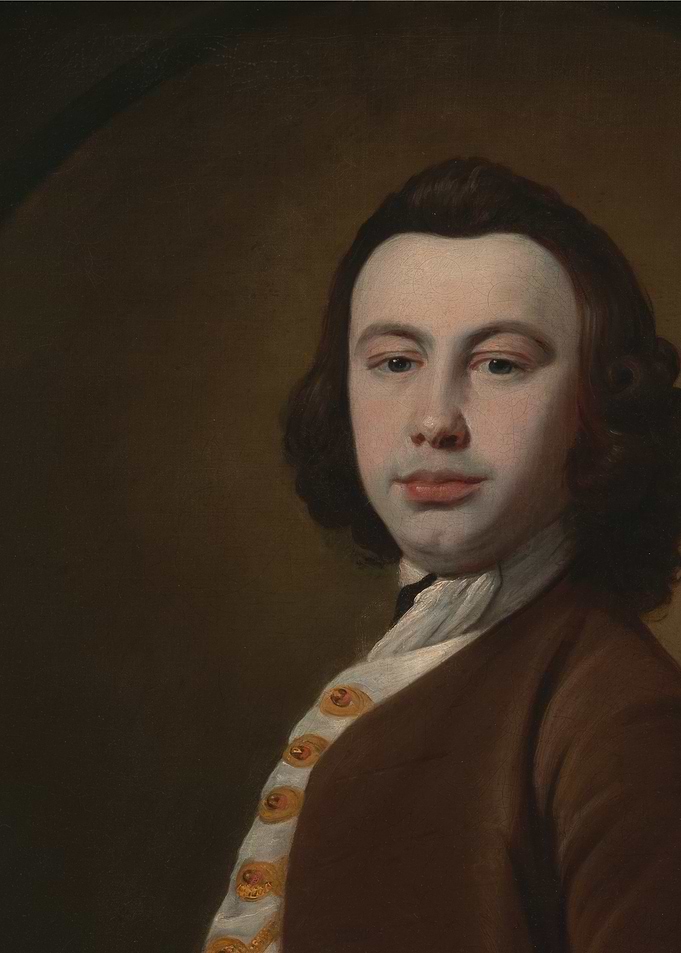 Portrait of a Man in 18th Century Attire