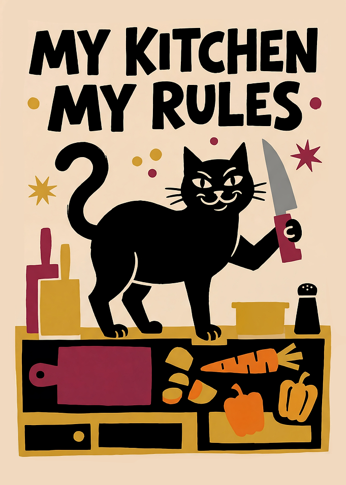 Black Cat Kitchen Rules
