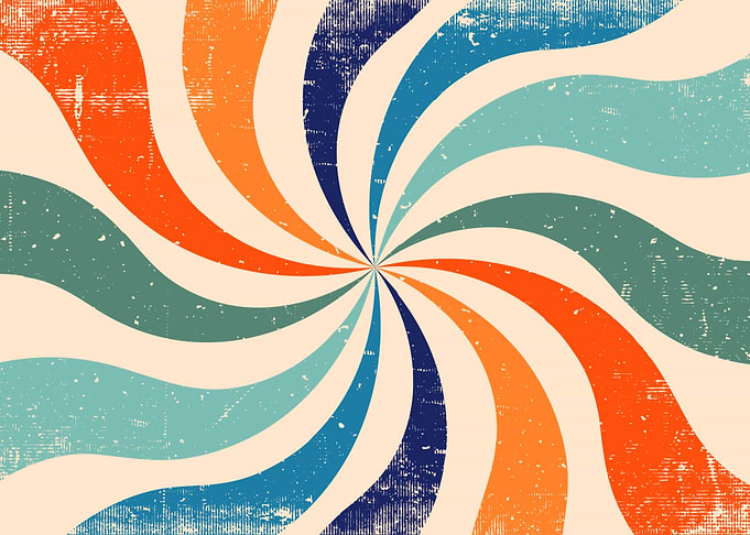 Retro Swirl Pattern