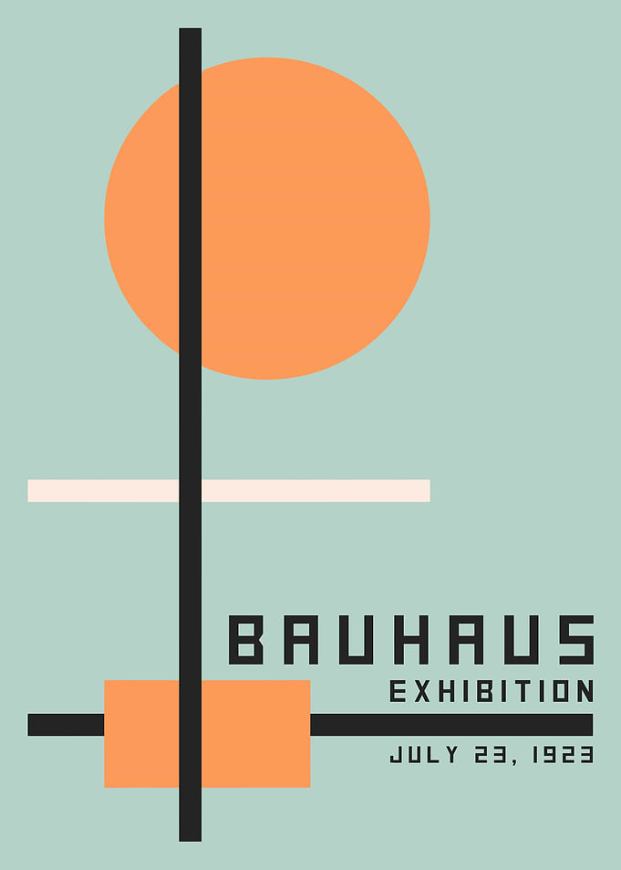 Bauhaus Exhibition Poster