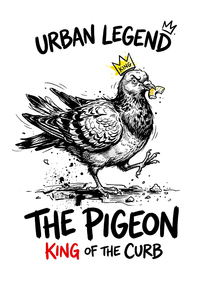 Pigeon King of the Curb