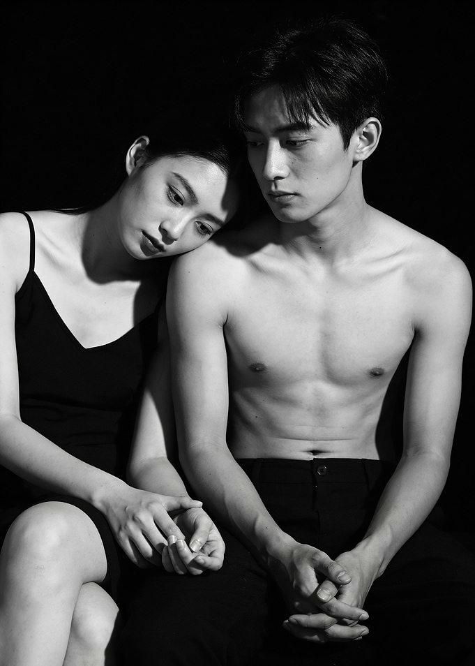 Couple in Black and White