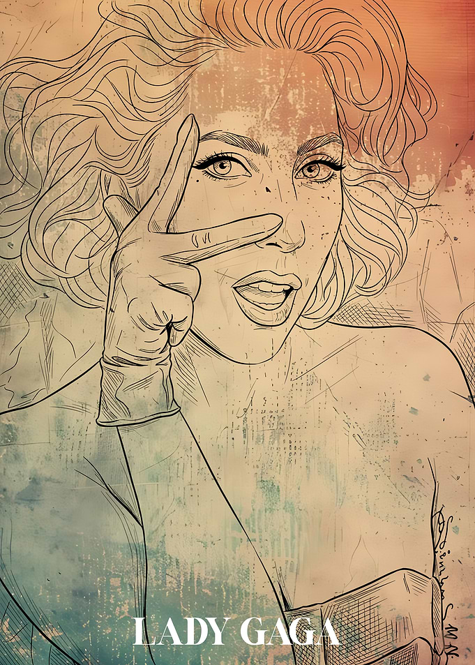 Lady Gaga Potrait