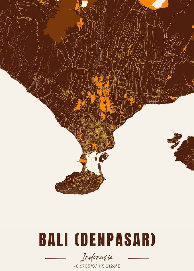 Bali (Denpasar) Map