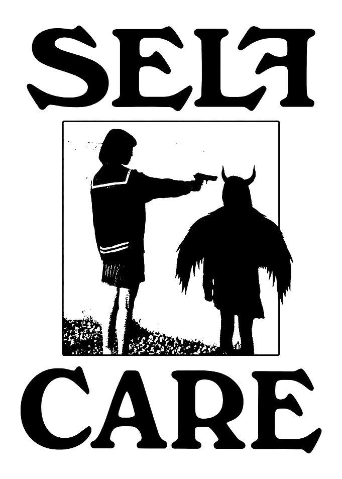 Self Care Text Art