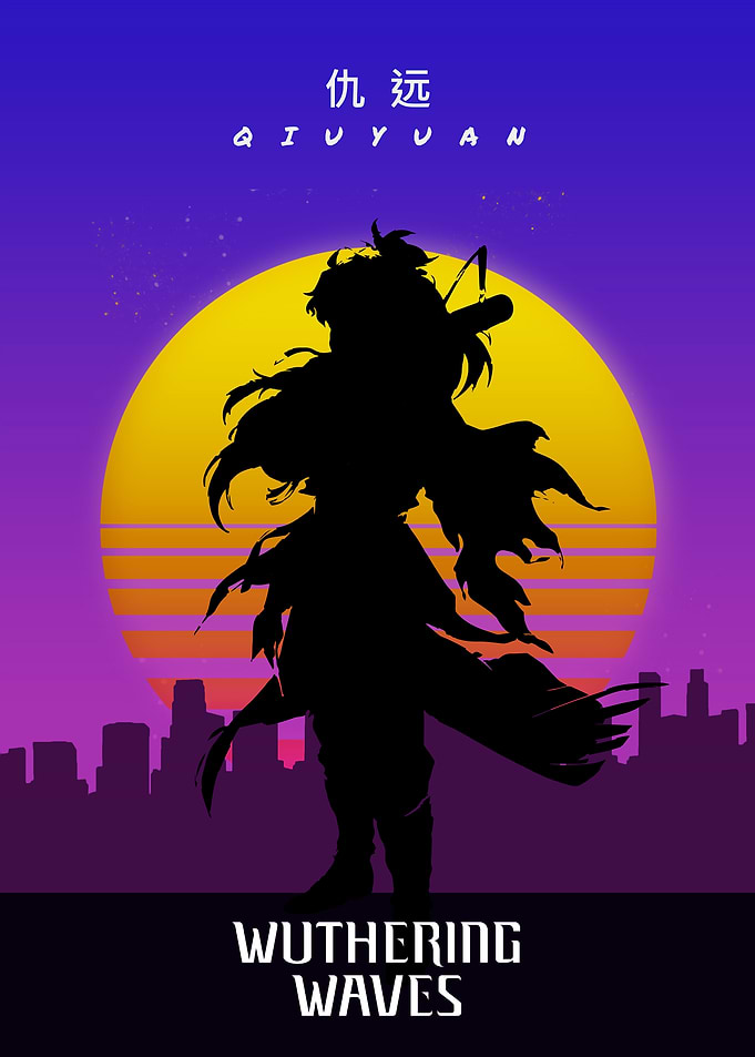 Wuthering Waves Qiuyuan Silhouette