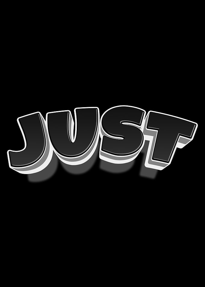 Just Text Art