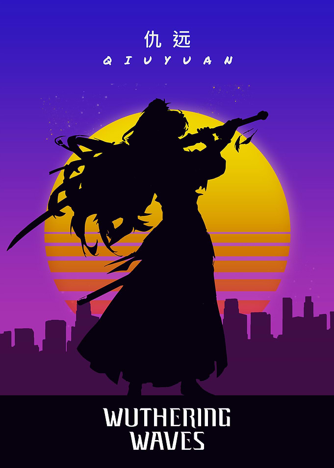 Wuthering Waves Qiuyuan Silhouette