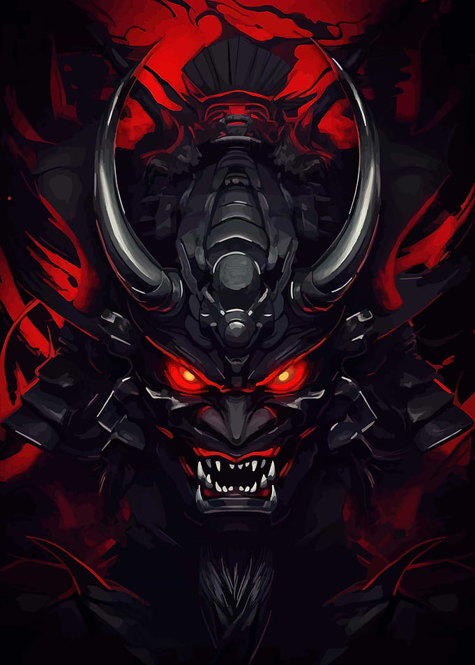 Demonic Samurai Warrior