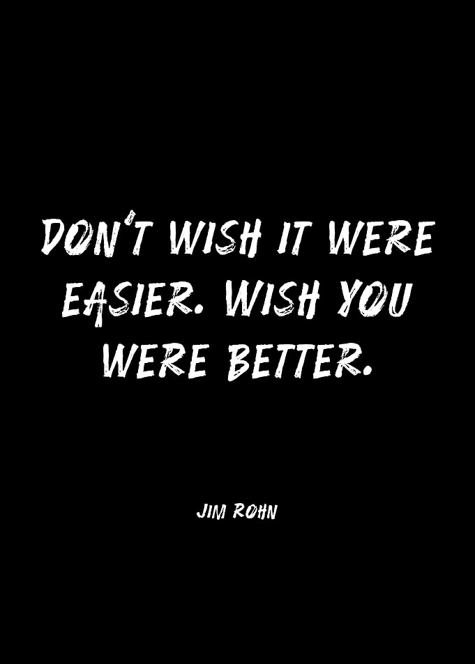Jim Rohn Inspirational Quote
