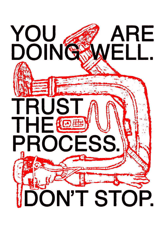 Motivational Astronaut Text Art