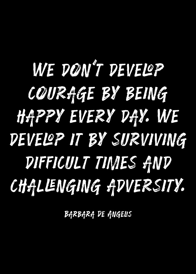 Inspirational Quote About Courage