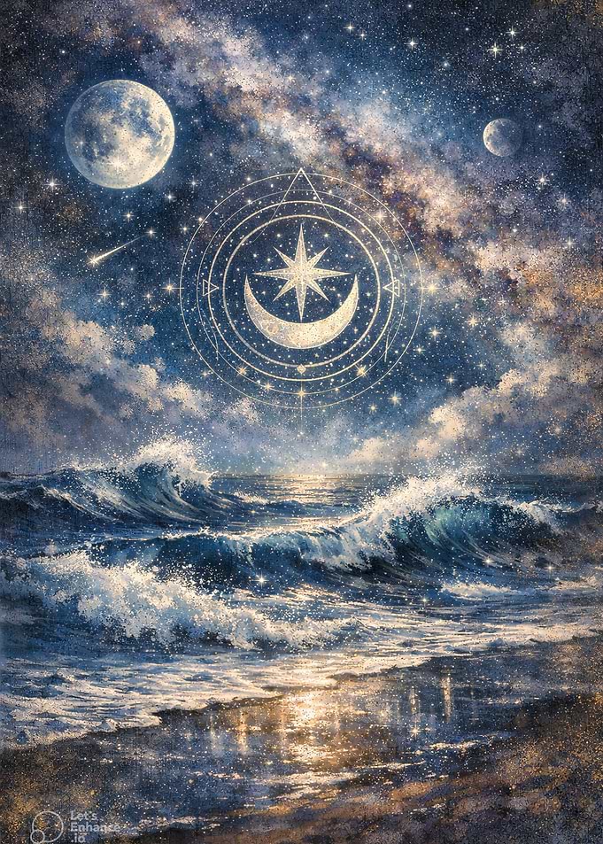 Celestial Ocean Dreamscape