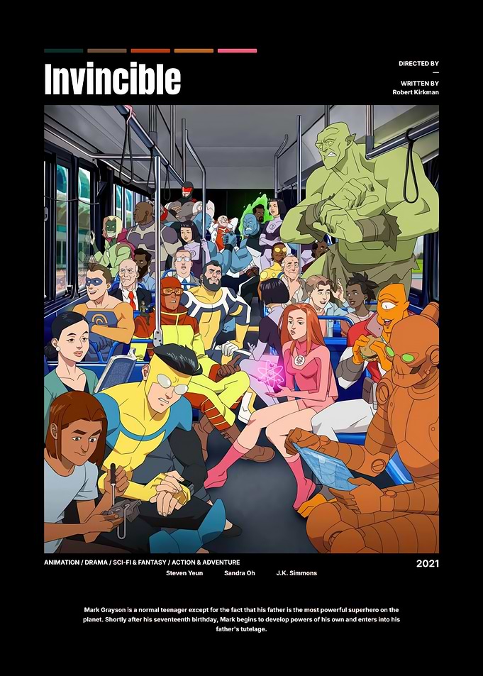 Invincible TV Show Poster