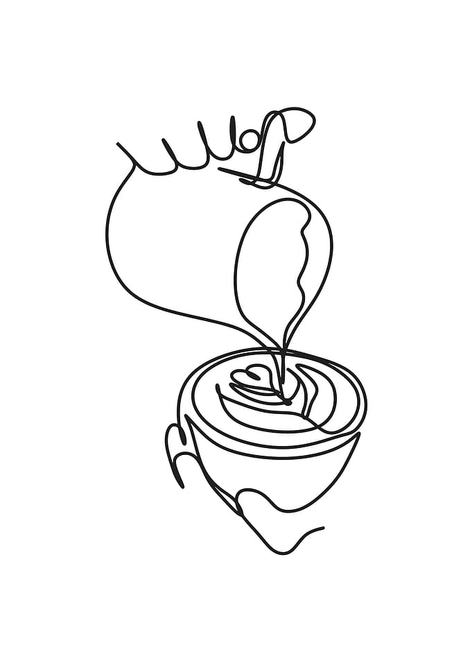 Latte Art Pour