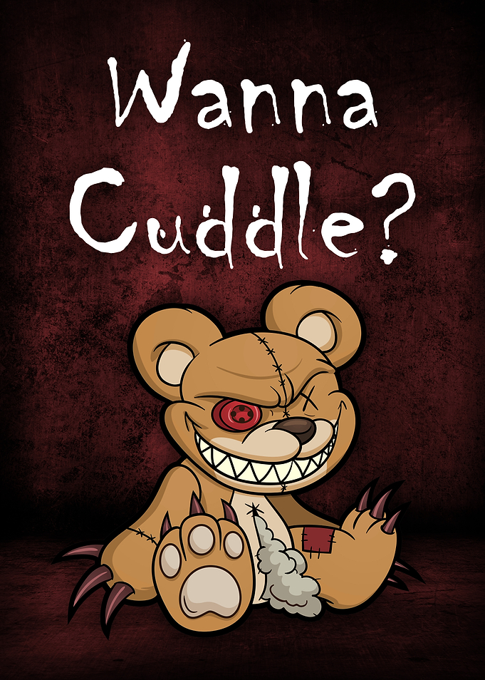 Creepy Teddy Bear Wanna Cuddle?