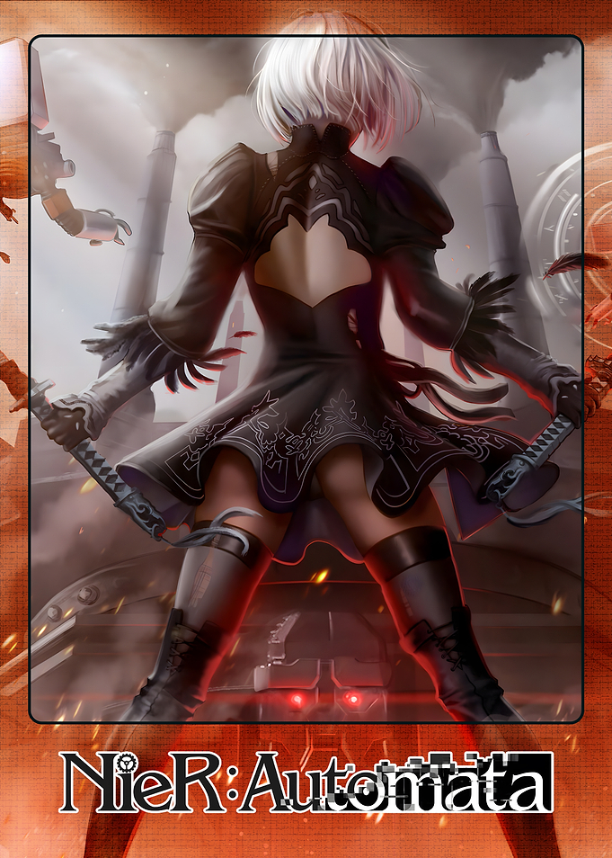 NieR: Automata 2B Artwork